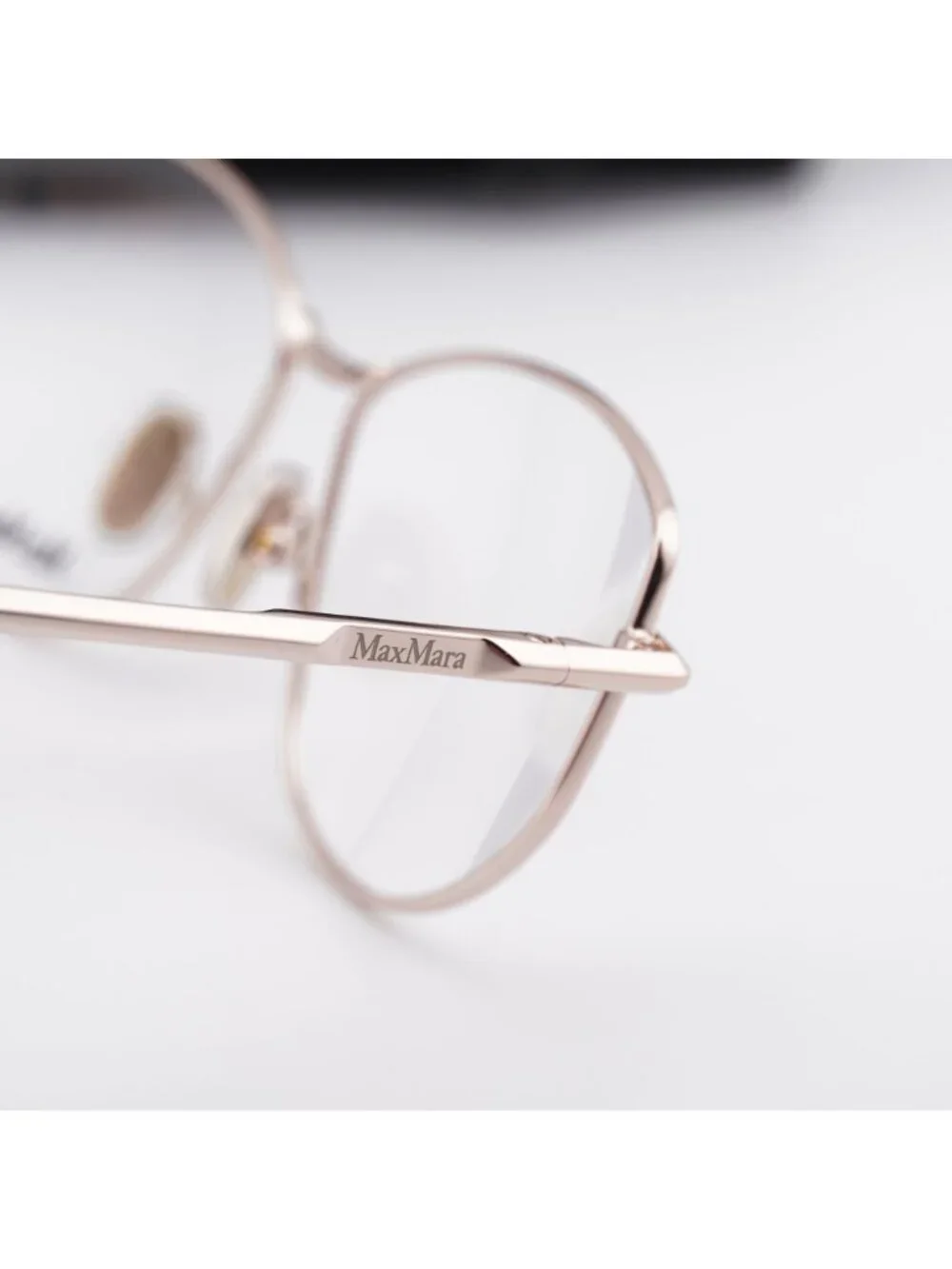 Max Mara MM5153 028 Oval Eyeglasses 55mm - Gold